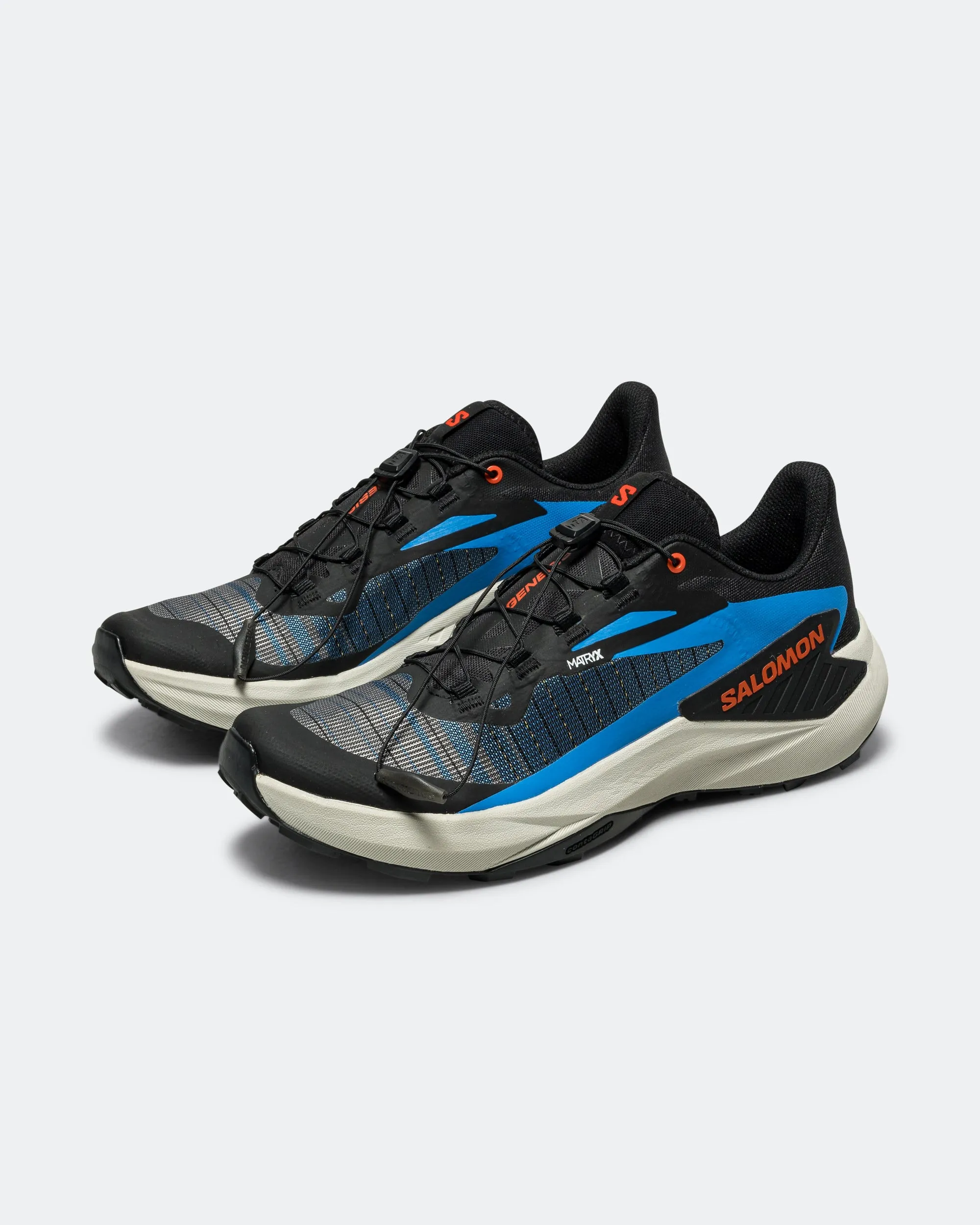 Spring Days Mens Genesis - Black/French Blue/Cherry Tomato