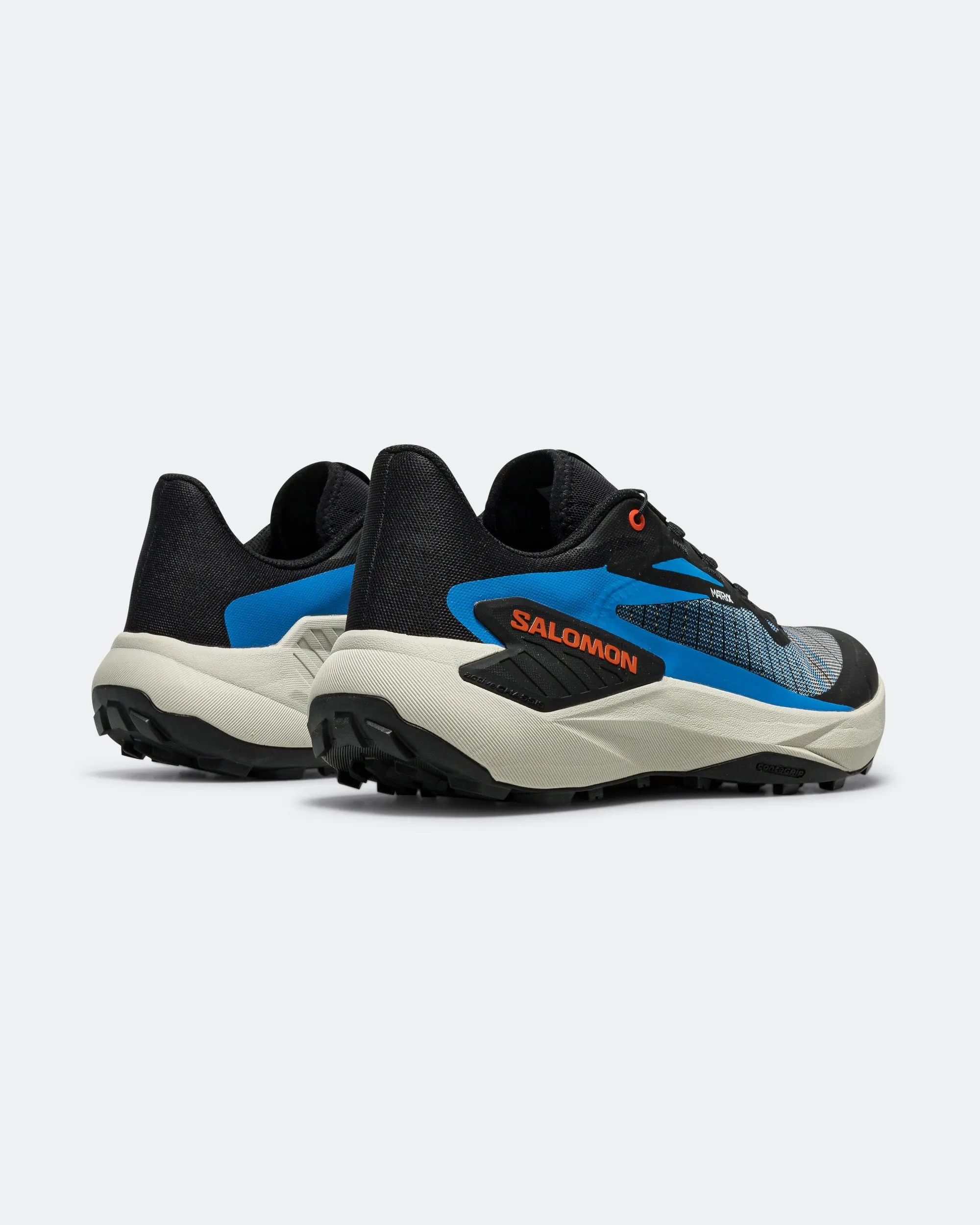 Mens Genesis - Black/French Blue/Cherry Tomato Quick Steps Long Walks