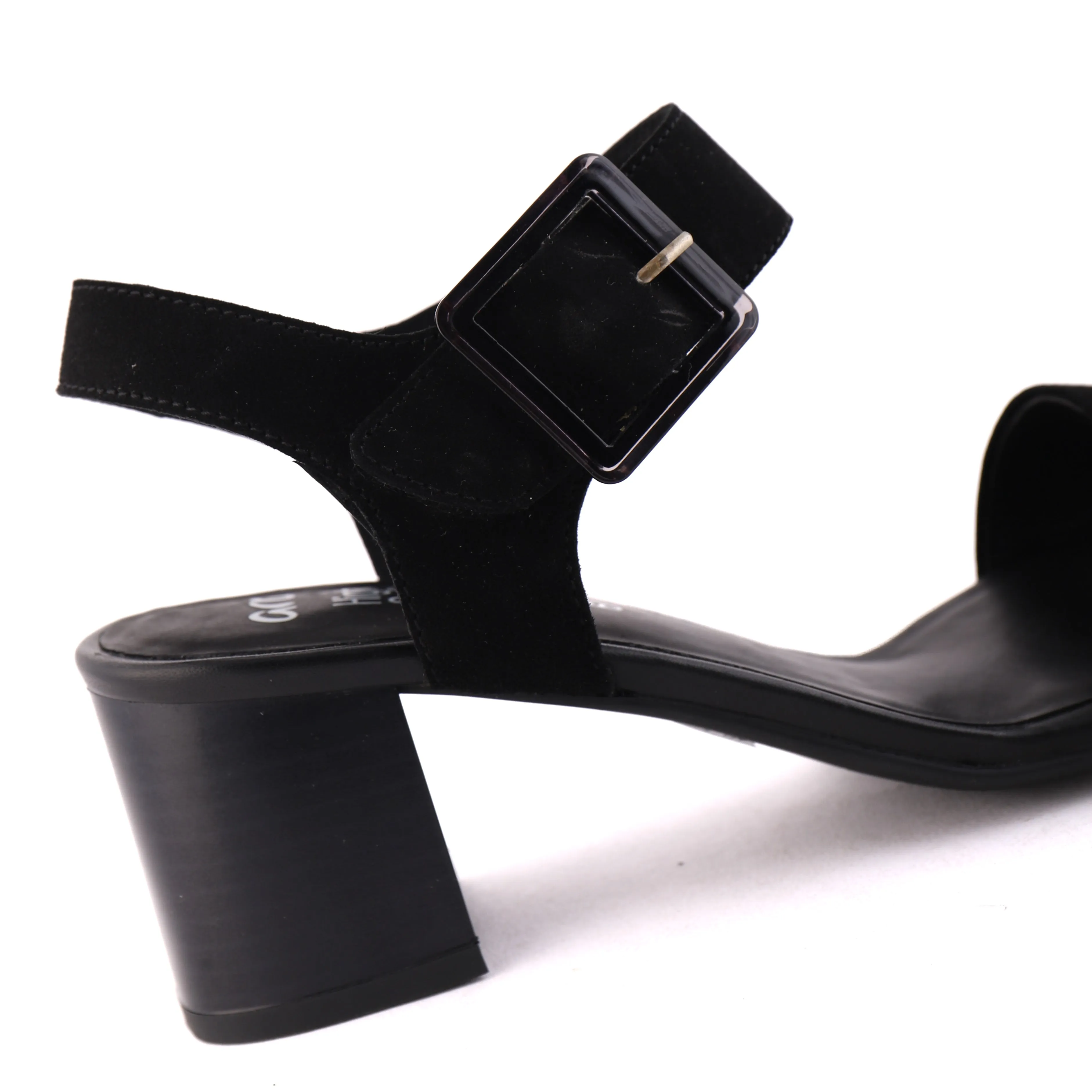 20507 Black Suede Airy Feeling Urban Walk