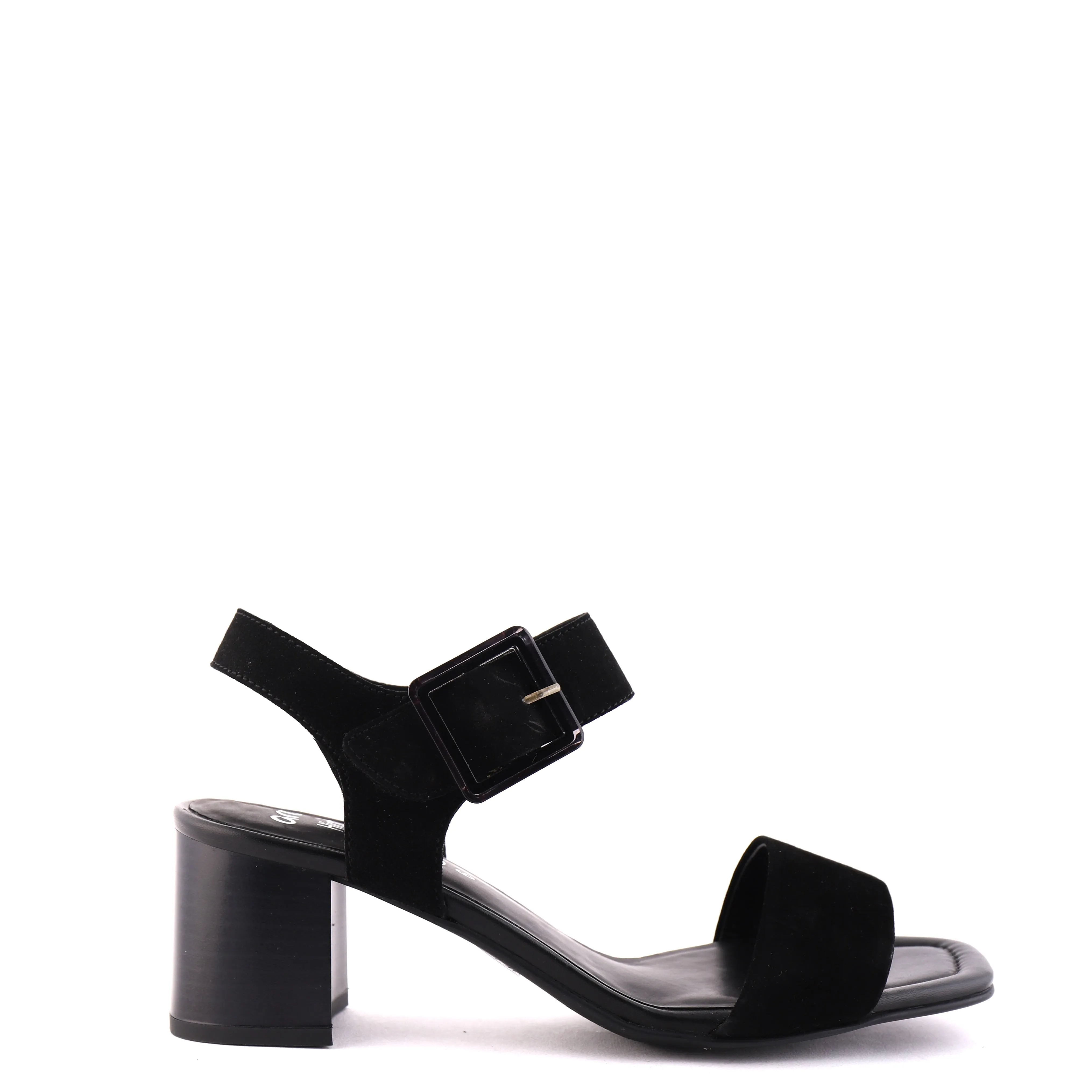 Sturdy Toe Barrier Lightning Ventilation Ports 20507 Black Suede