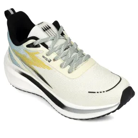 Leap7x Mustard Sports Lacing Running Shoes For Men WASHINGTON By Liberty Late evening accessory Supportive Design