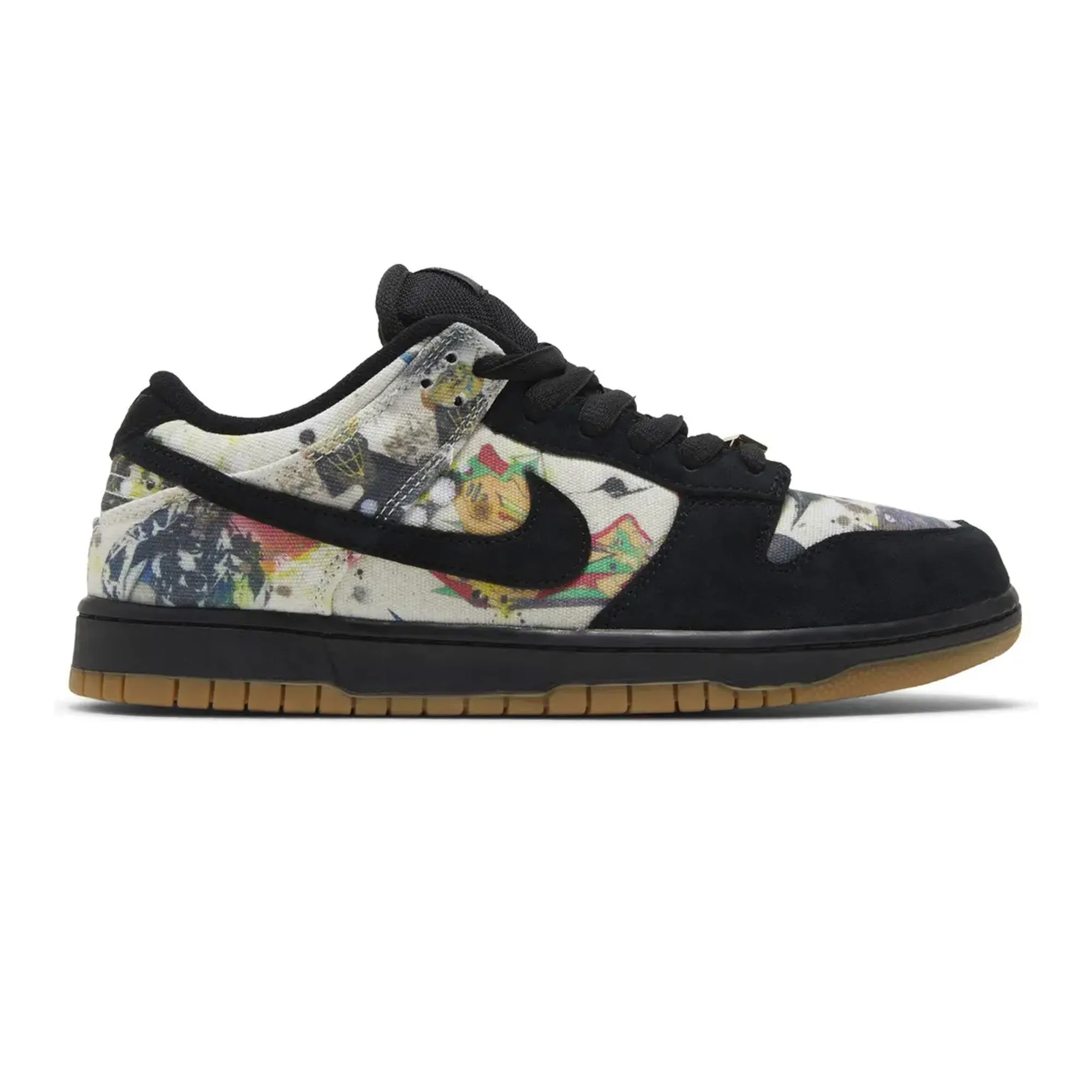 All-day Traction Recycled fabric Nike SB Dunk Low 'Supreme Rammellzee' (2023)