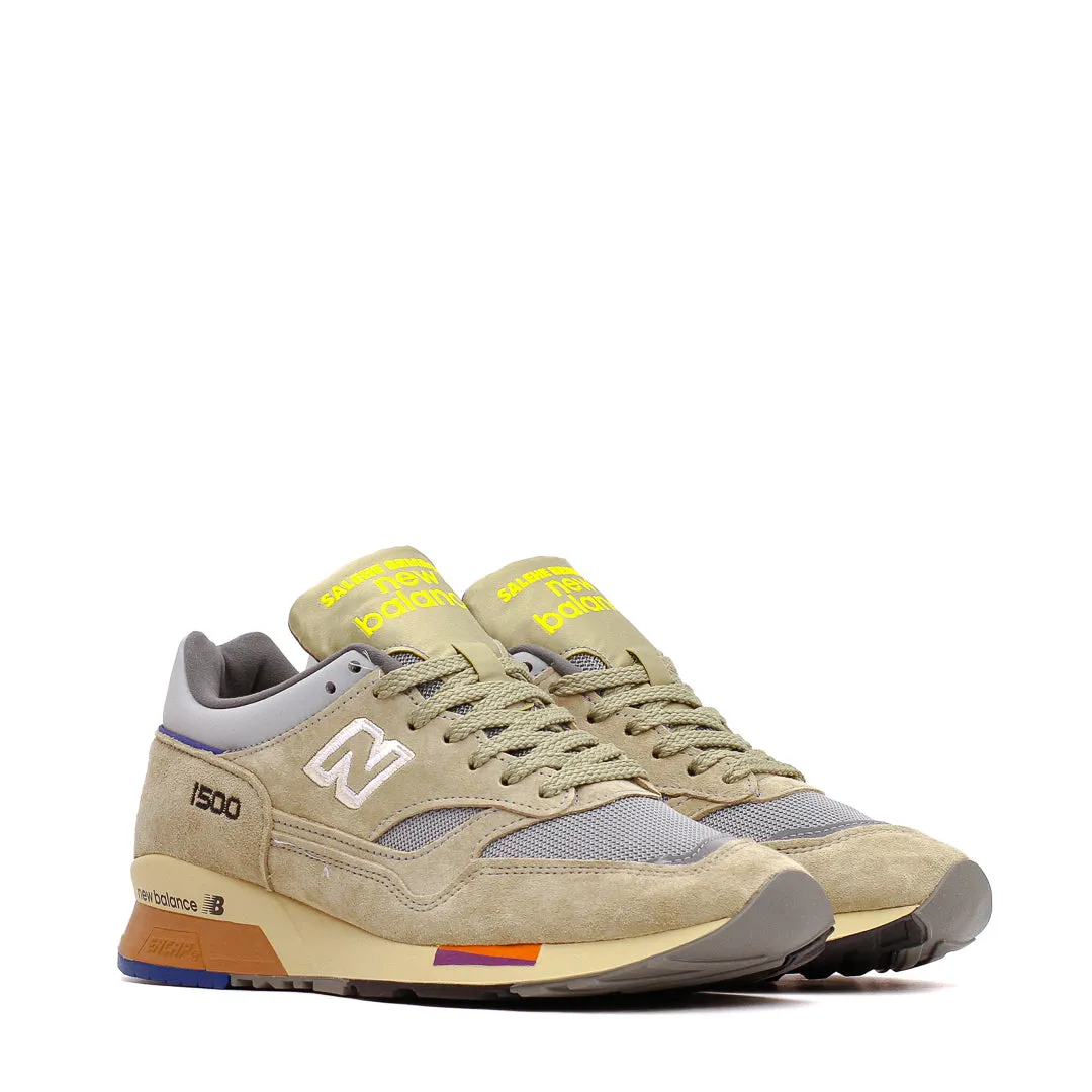 health - improvement running shoe objective senior athletic shoes New Balance x Salehe Bembury Men Made in UK 1500 Olive Grey U1500SB