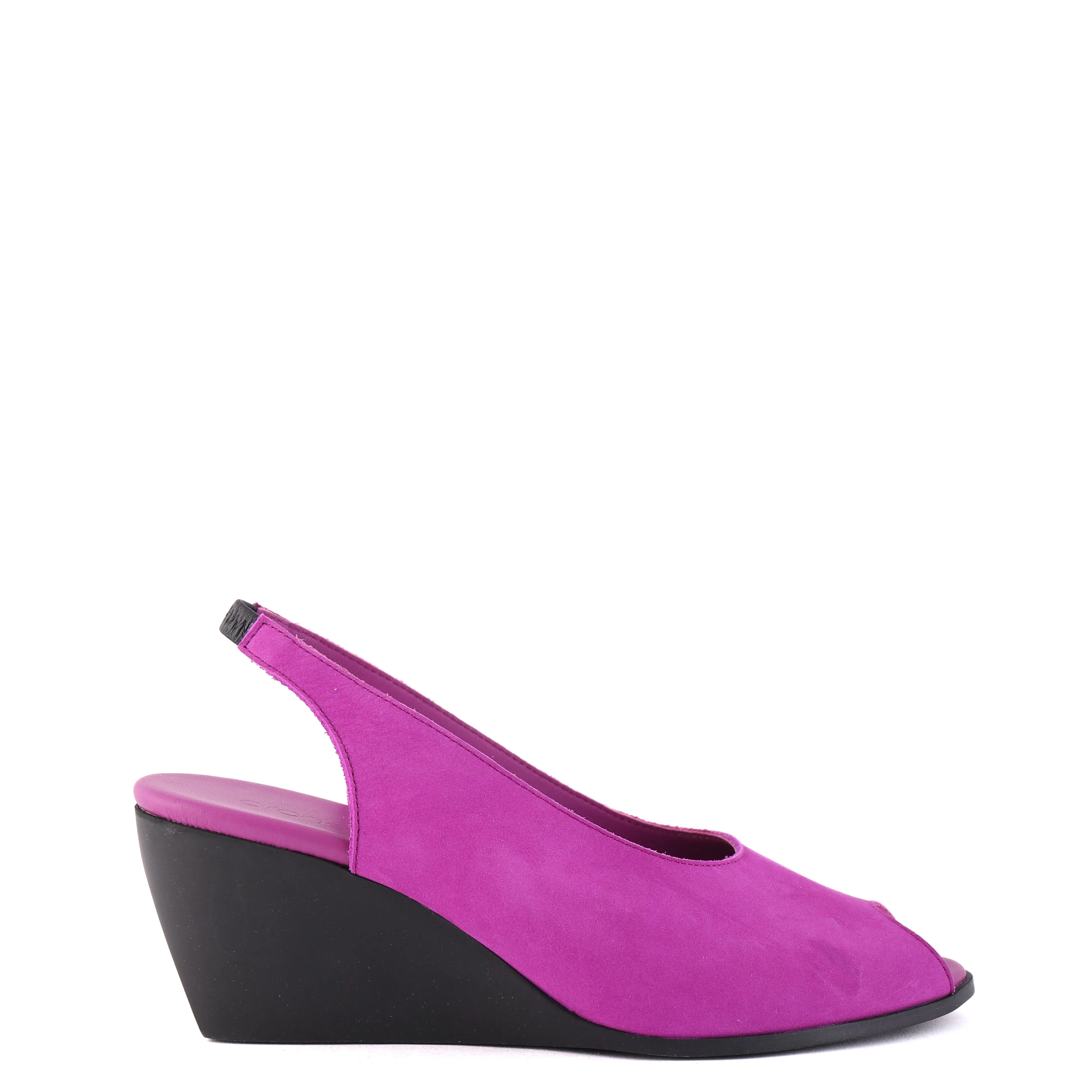 EGAELY Magenta Nubuck Soft Finish