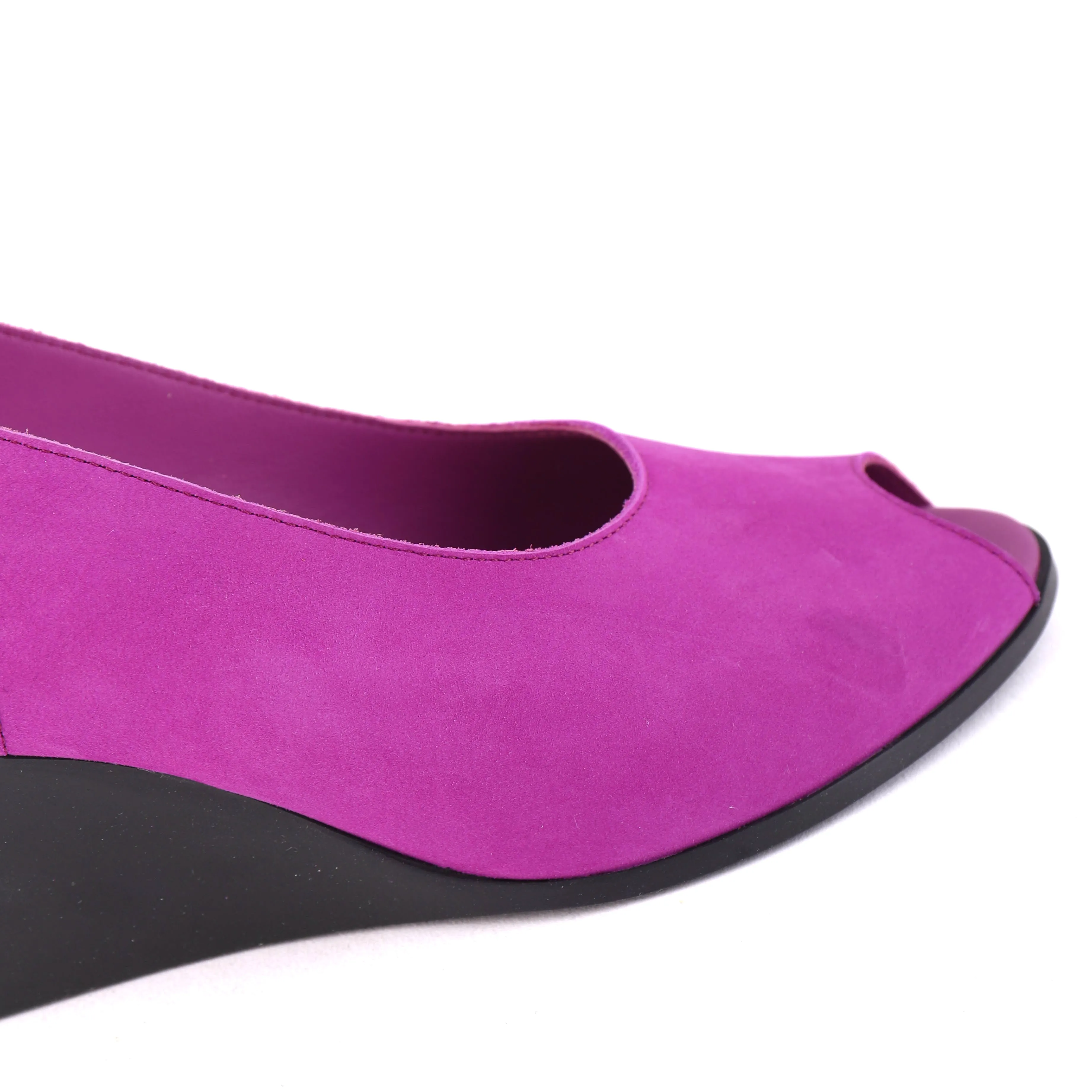 Petite Chic Timeless Walk EGAELY Magenta Nubuck
