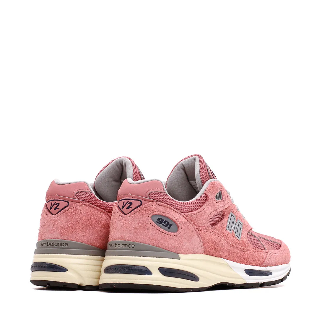 Casual Wear running shoes for beginners New Balance Unisex 991v2 Made in UK Brandied Apricot U991PK2