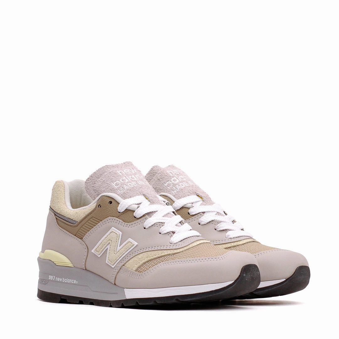 Hyperelastic Polymer Compound New Balance Unisex Made in USA 997 Moonrock Driftwood U997GG