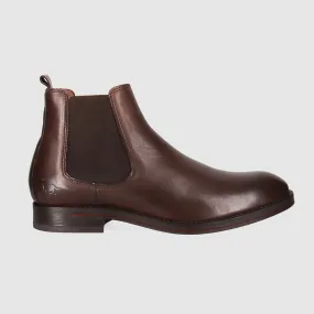 Comfort Straps Outdoor Mission Winner Chelsea Boots Dark Brown