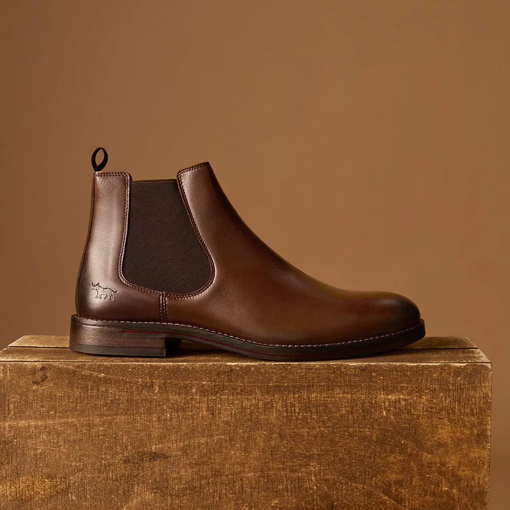 Winner Chelsea Boots Dark Brown Relaxed Vibe