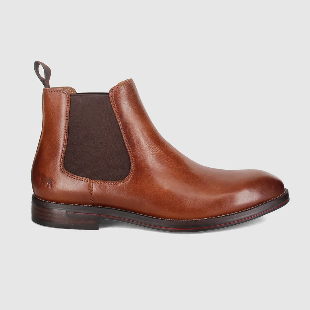 Winner Chelsea Boots Whiskey Thick Lining