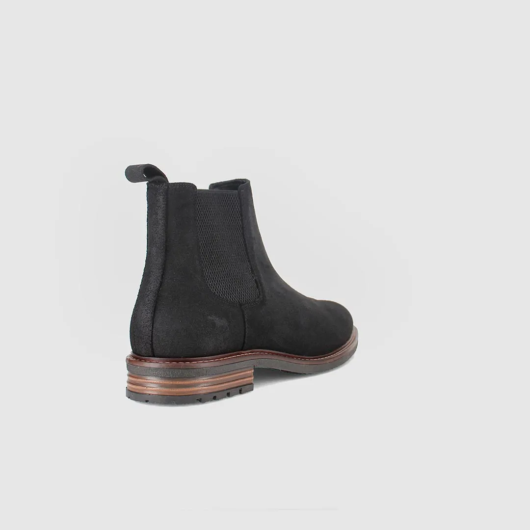 Grand Chelsea Boots Black Stable Structure