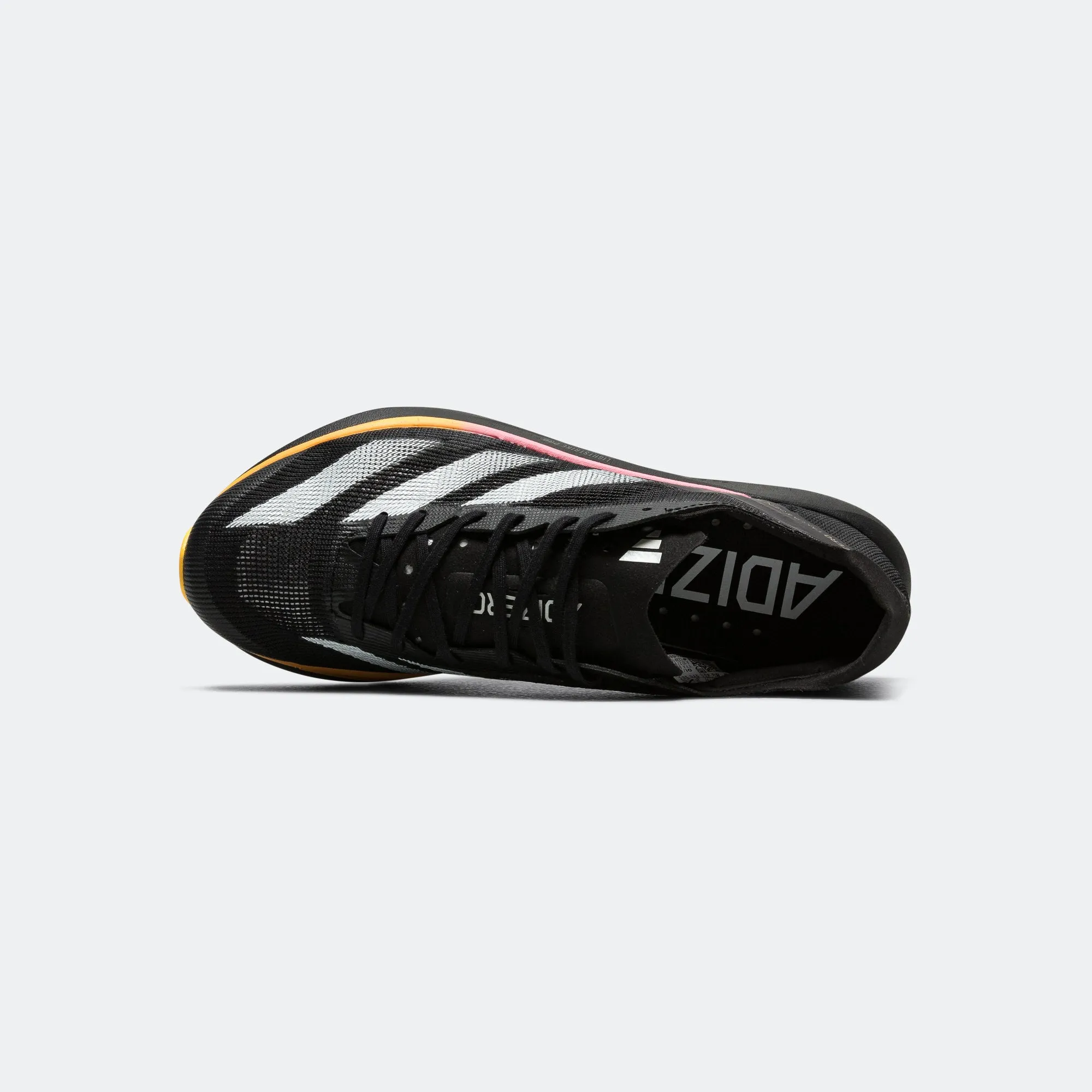 Womens Adizero Takumi SEN 10 - Core Black/Zero Metallic-Spark Fast Stride Fit Everyday