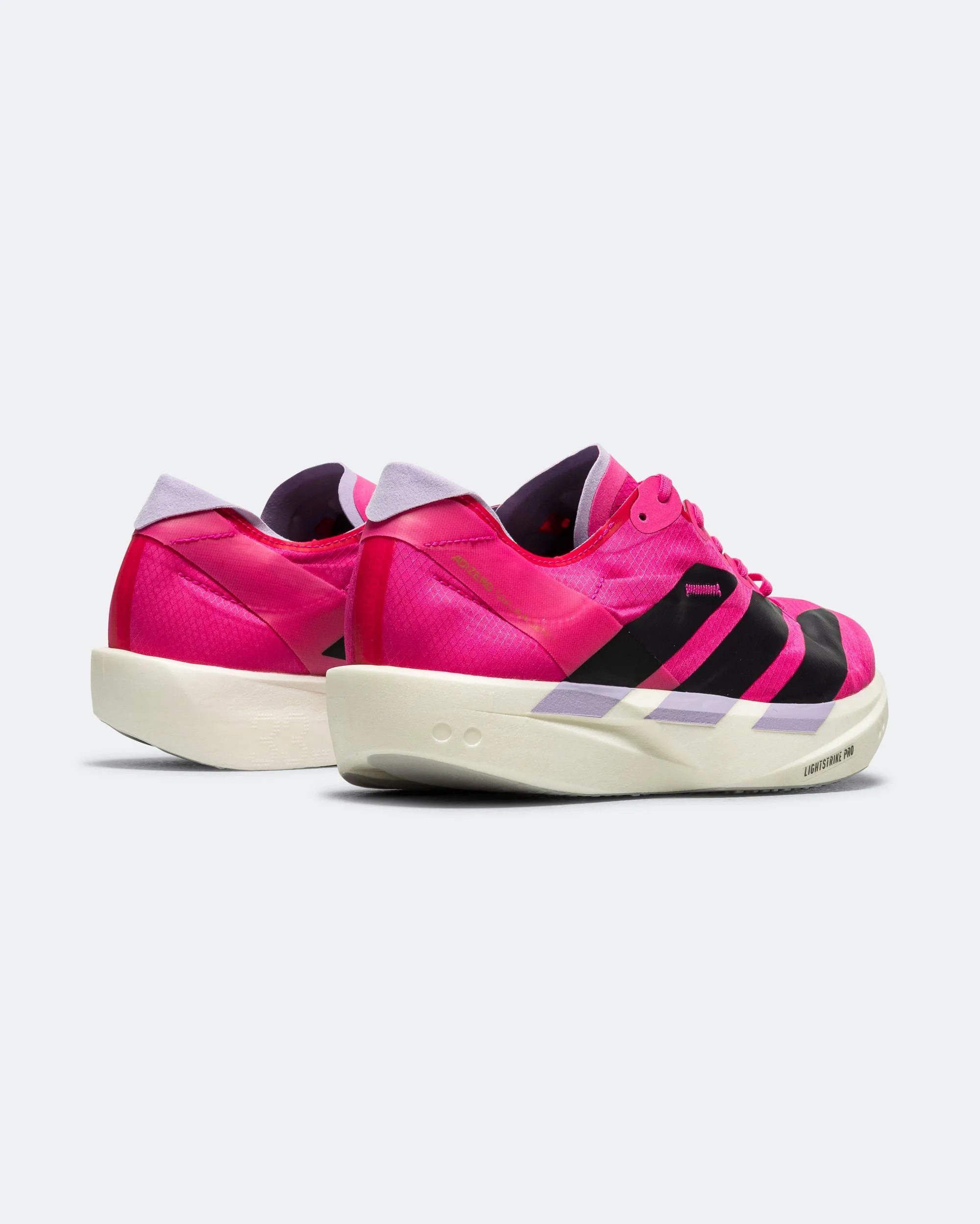 Womens Adizero Takumi Sen 11 - Shock Pink/Aurora Black-Powder Plum LightweightUpper Heavy Use