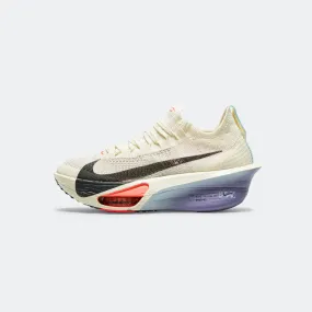 Womens Air Zoom Alphafly Next% 3 - Coconut Milk/Off Noir-Dusty Amethyst Relax time Adjustable   fit