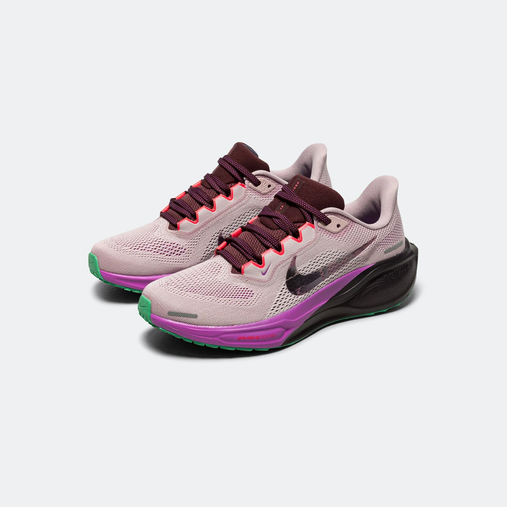 Womens Air Zoom Pegasus 41 'Faith Kipyegon Breaking4' - Plum/Fuchsia-Burgundy Timeless Form Evening Out