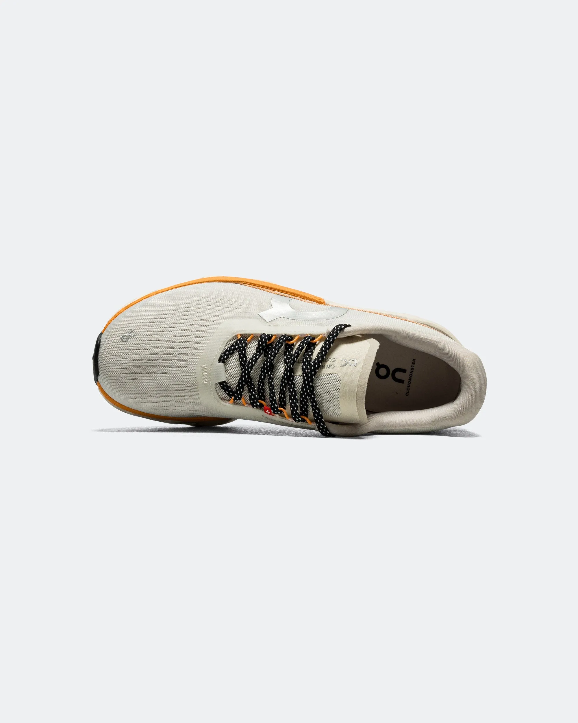 Parkour Run Womens Cloudmonster 2 - Ivory/Tangerine