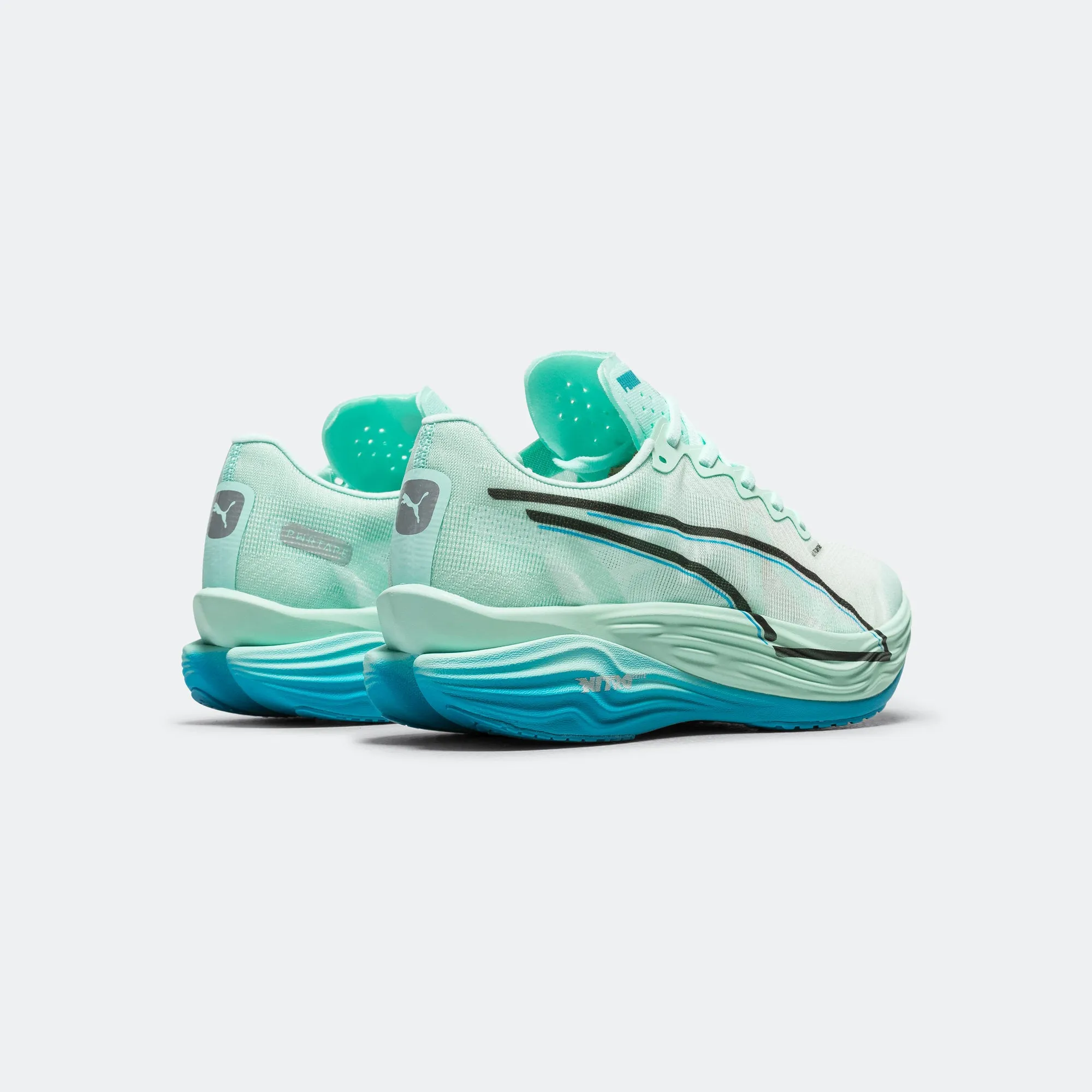 Womens Deviate NITRO Elite 3 - Mint Melt/Speed Blue Street Mode