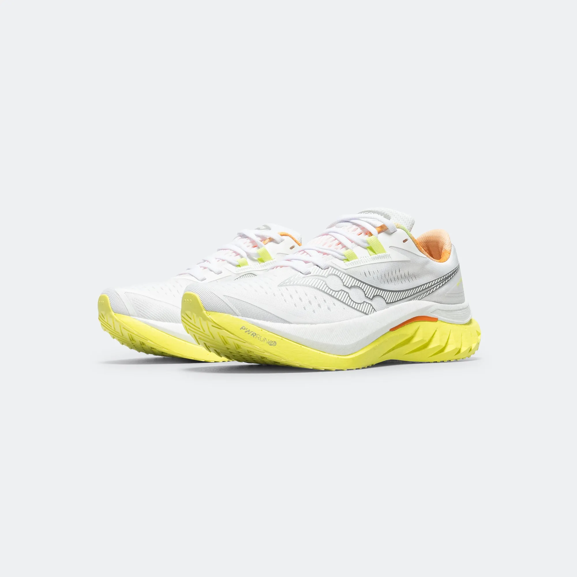 Womens Endorphin Speed 4 - White/Sunny Freedom Move Breathe Comfort