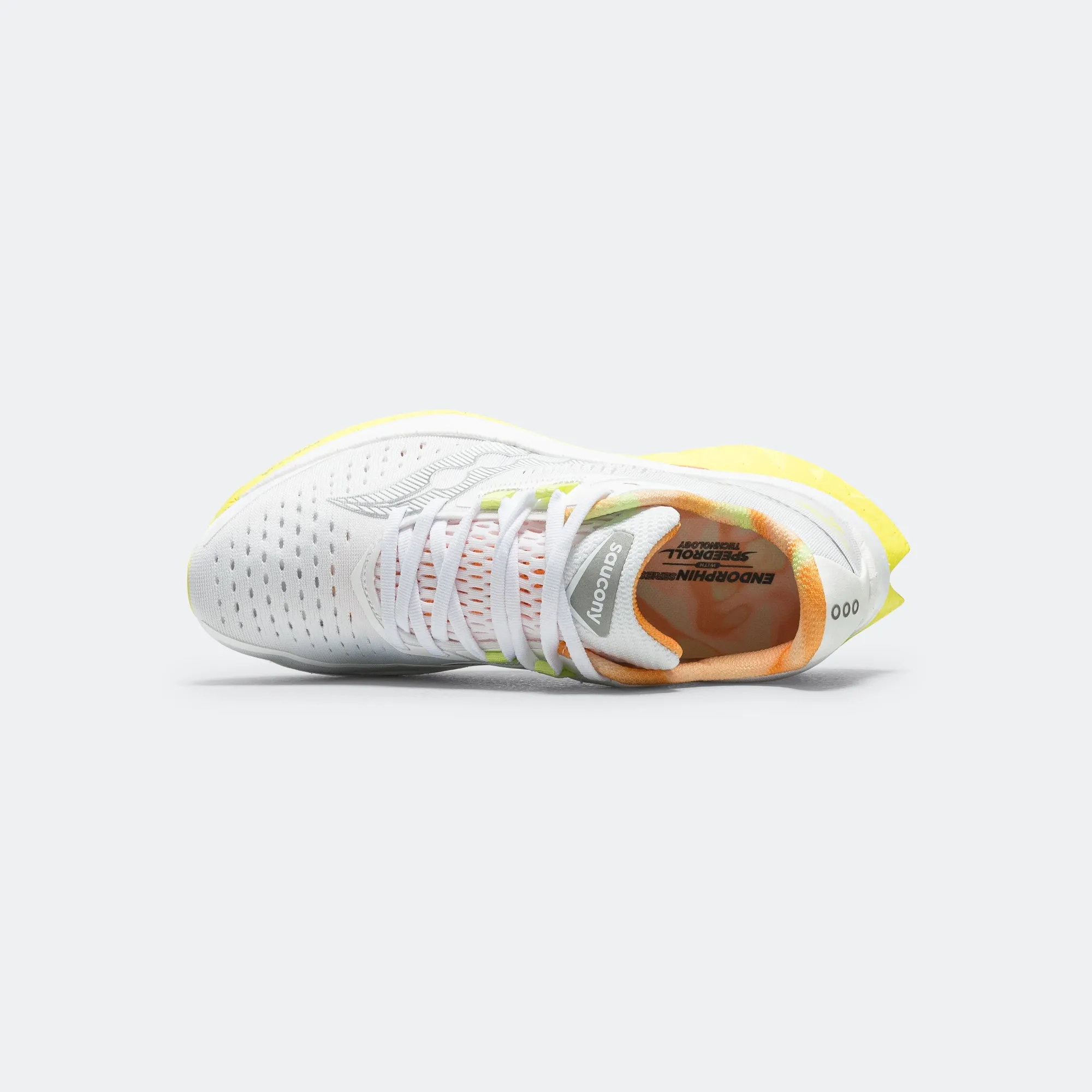 Womens Endorphin Speed 4 - White/Sunny Comfort Technology