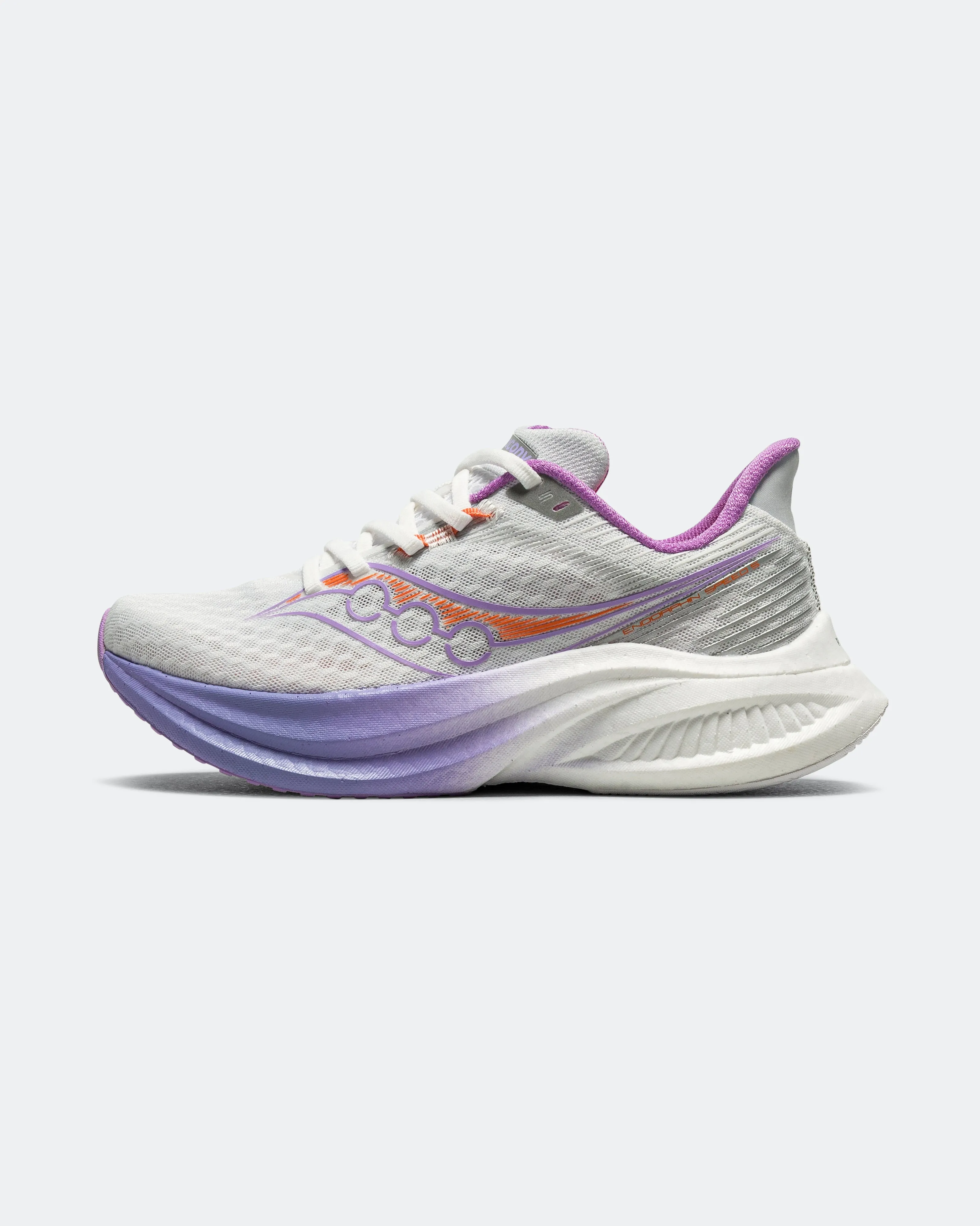 Womens Endorphin Speed 5 - White/Crocus Wave Hike
