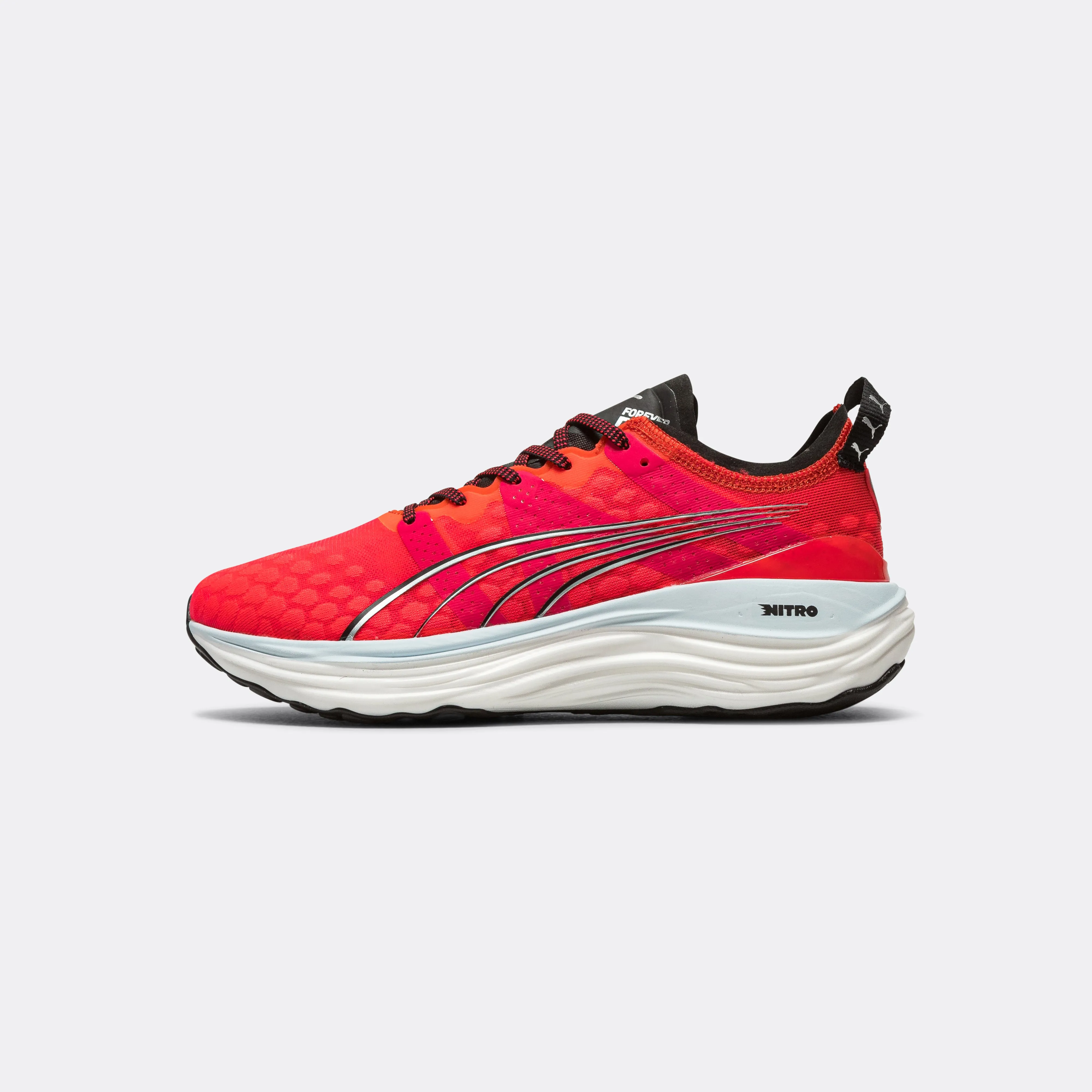 Womens ForeverRUN Nitro - Fire Orchid Foot Shape