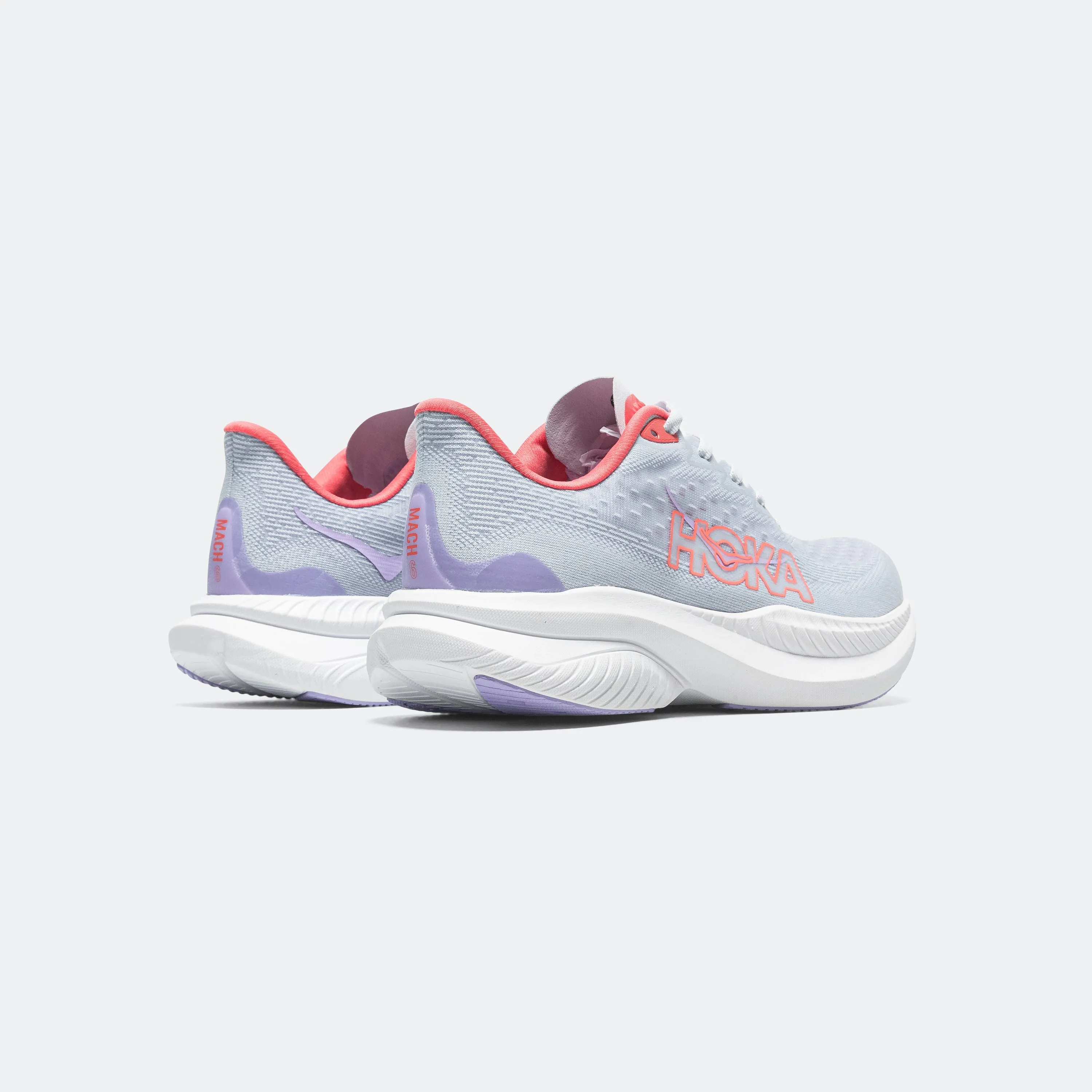 Womens Mach 6 - Pale Dusk/Gull Urban Run Feel Good