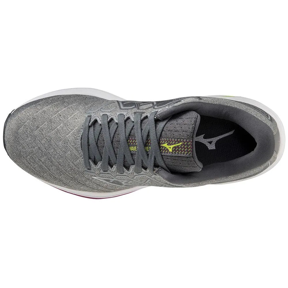 Women's Mizuno Wave inspire 18 Ultimate Grey-Silver Natural Gait Technology Latest model