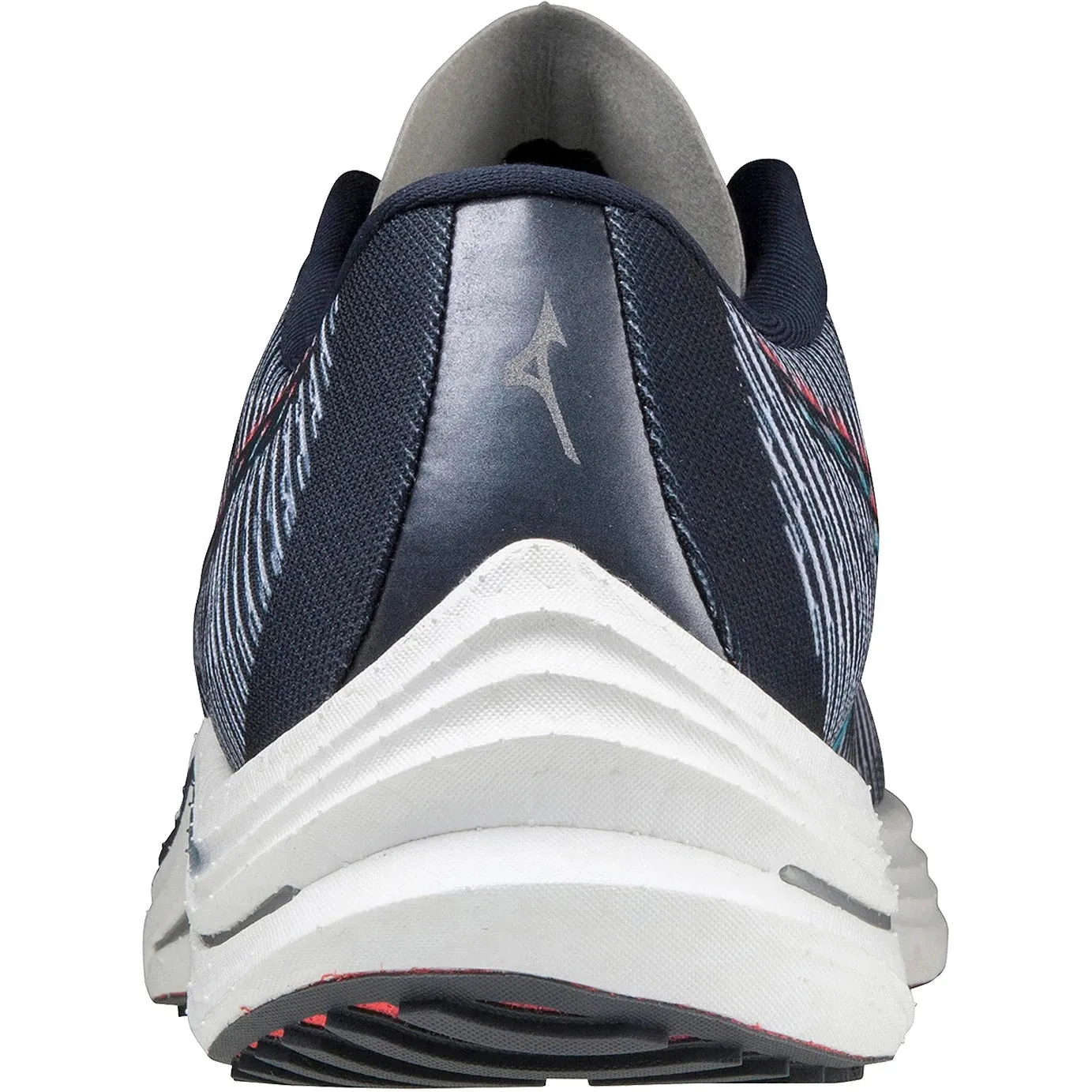 Lightweight Support Frame biodegradable materials Women's Mizuno WAVE REBELLION India Ink - Scuba Blue