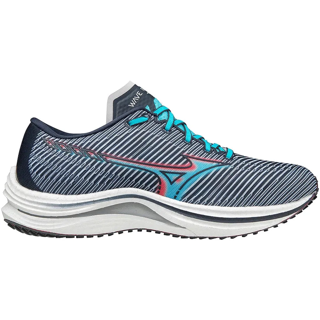 toe - bumper padded - straps Women's Mizuno WAVE REBELLION India Ink - Scuba Blue