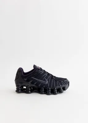 Basic Design Women's Shox TL 'Black' Sneakers