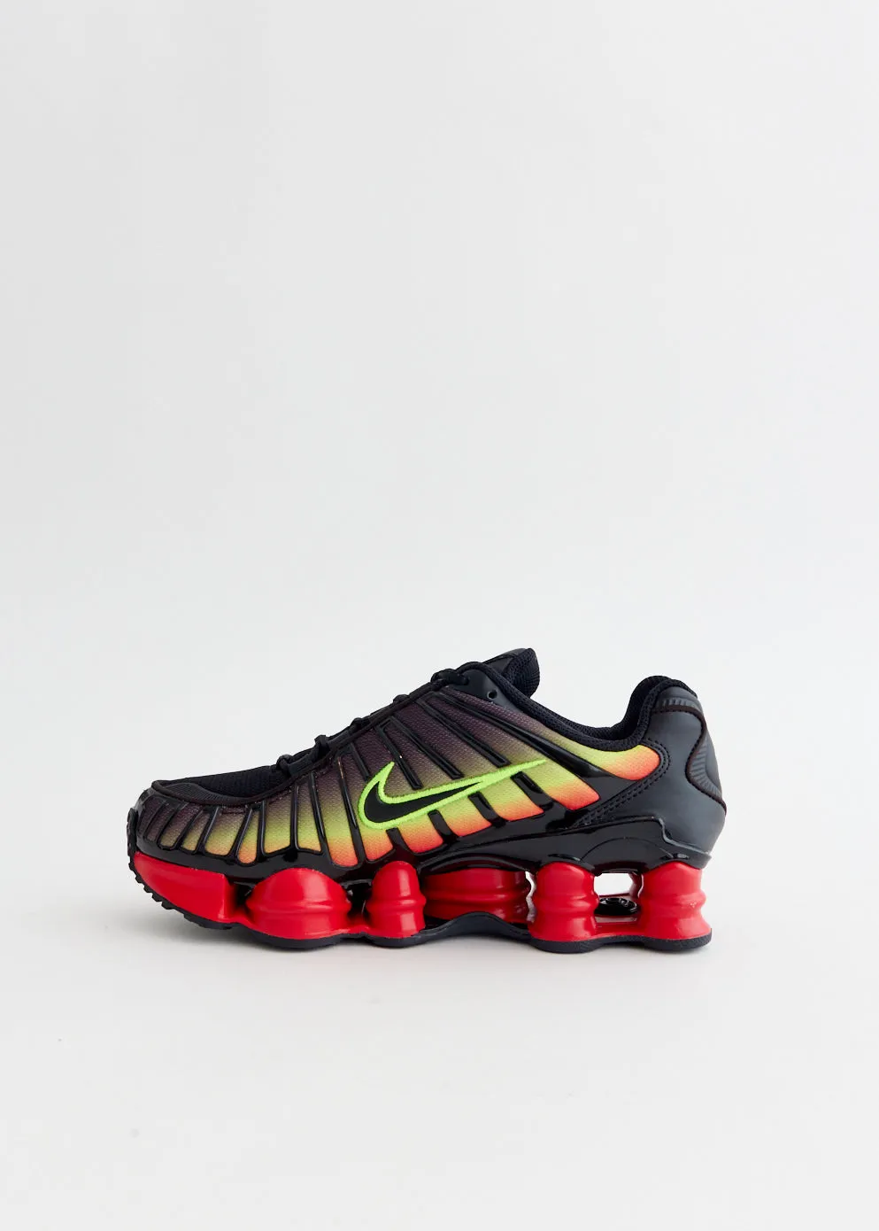 Women's Shox TL 'Volt Fire Red' Sneakers Motion Balance