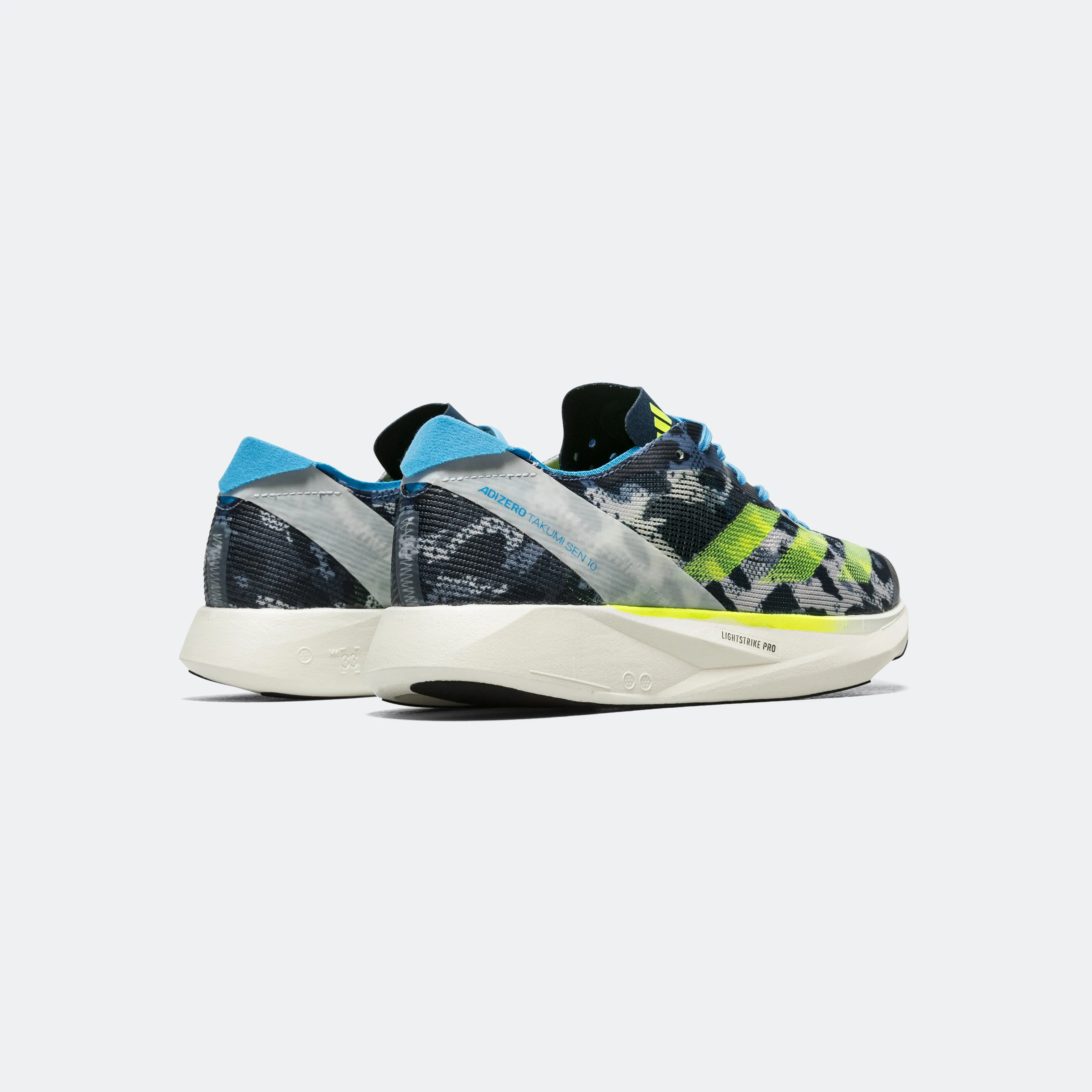 Womens Takumi Sen 10 - Crystal White/Lucid Lemon-Blue Burst Durable materials Weekend Ready