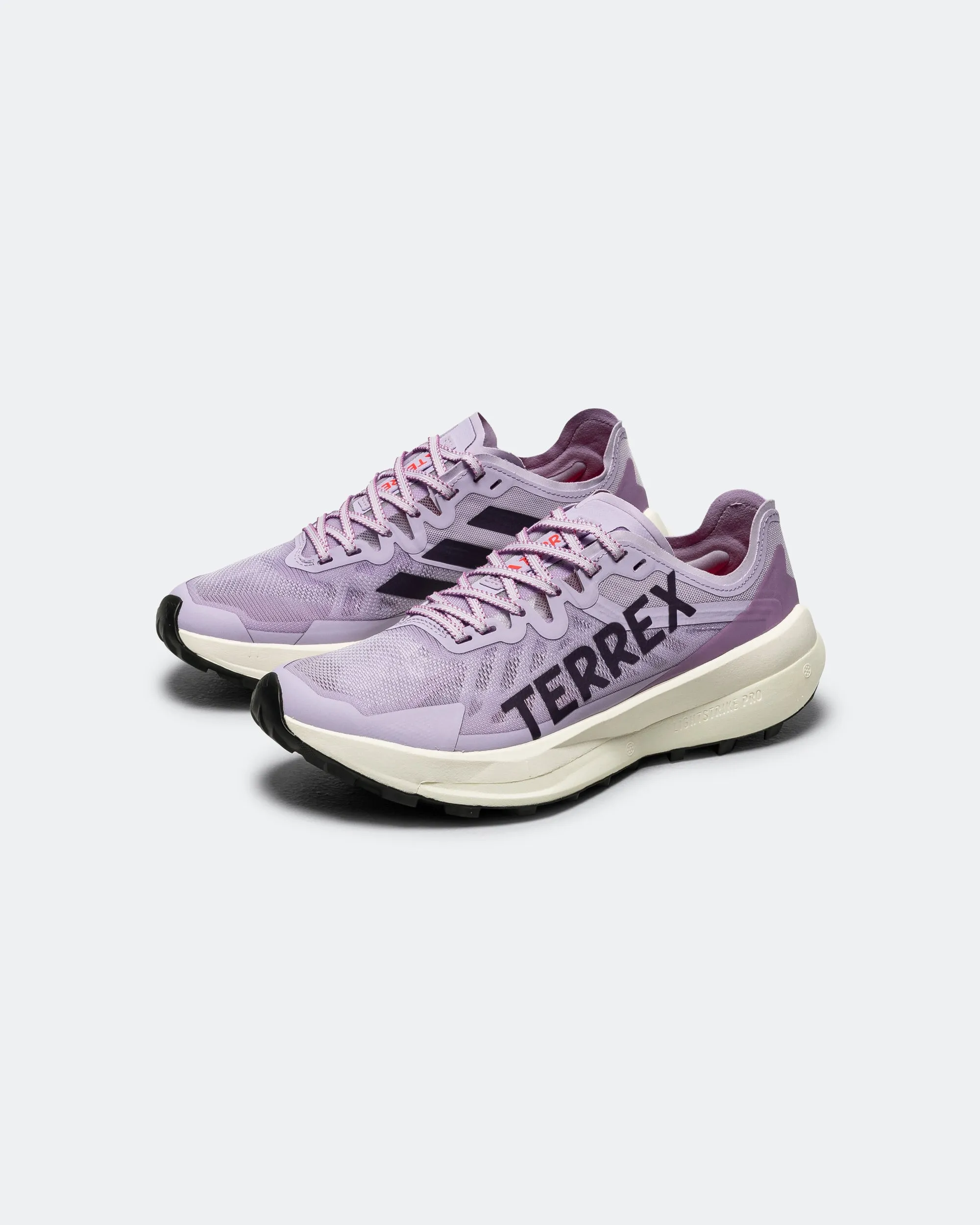 Multi Density Foam Herd Hike Womens Terrex Agravic Speed - Powder Plum/Aurora Plum-Lucid Red