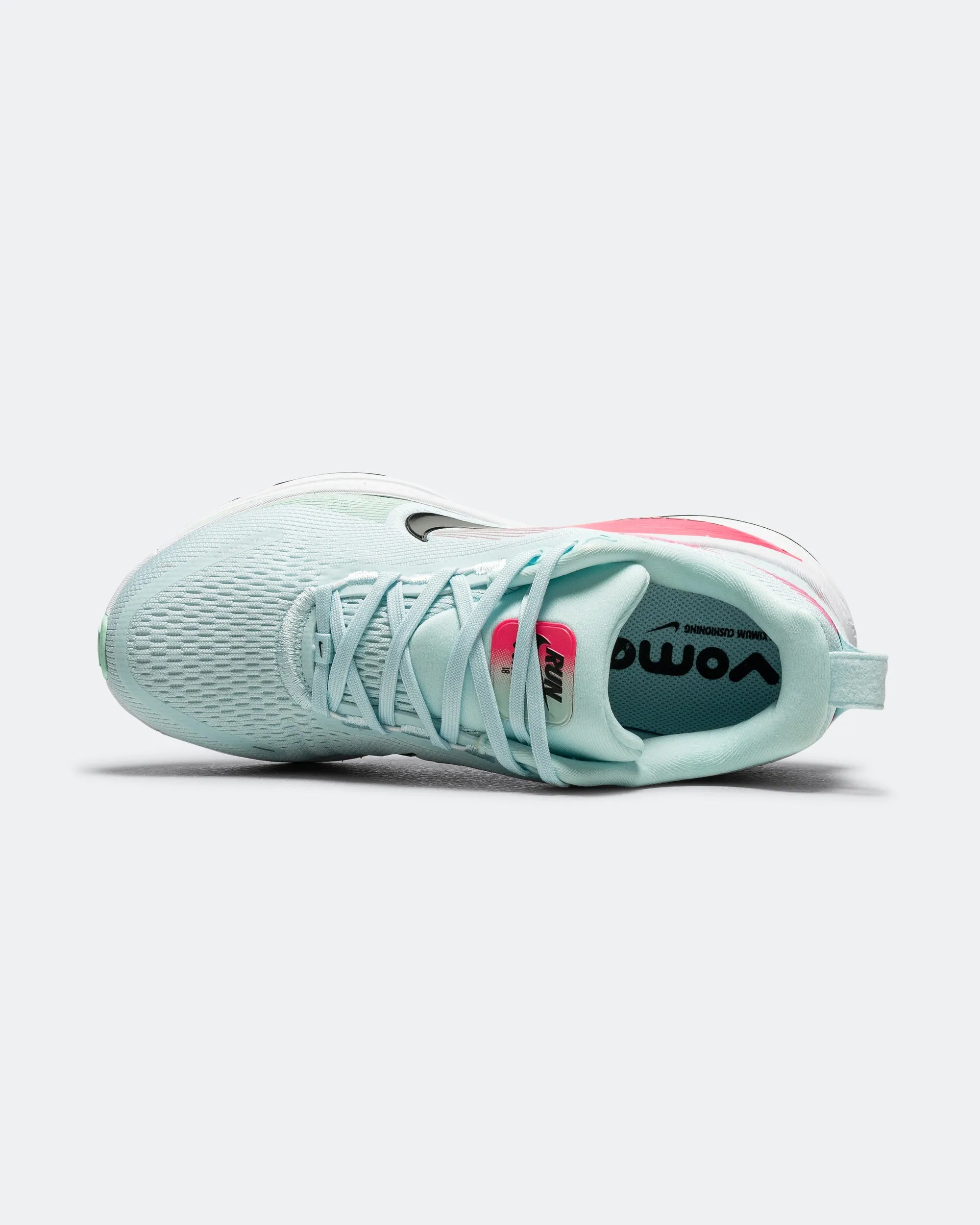 Womens Vomero 18 - Glacier Blue/Black-White-Hyper Pink Comfort   insole