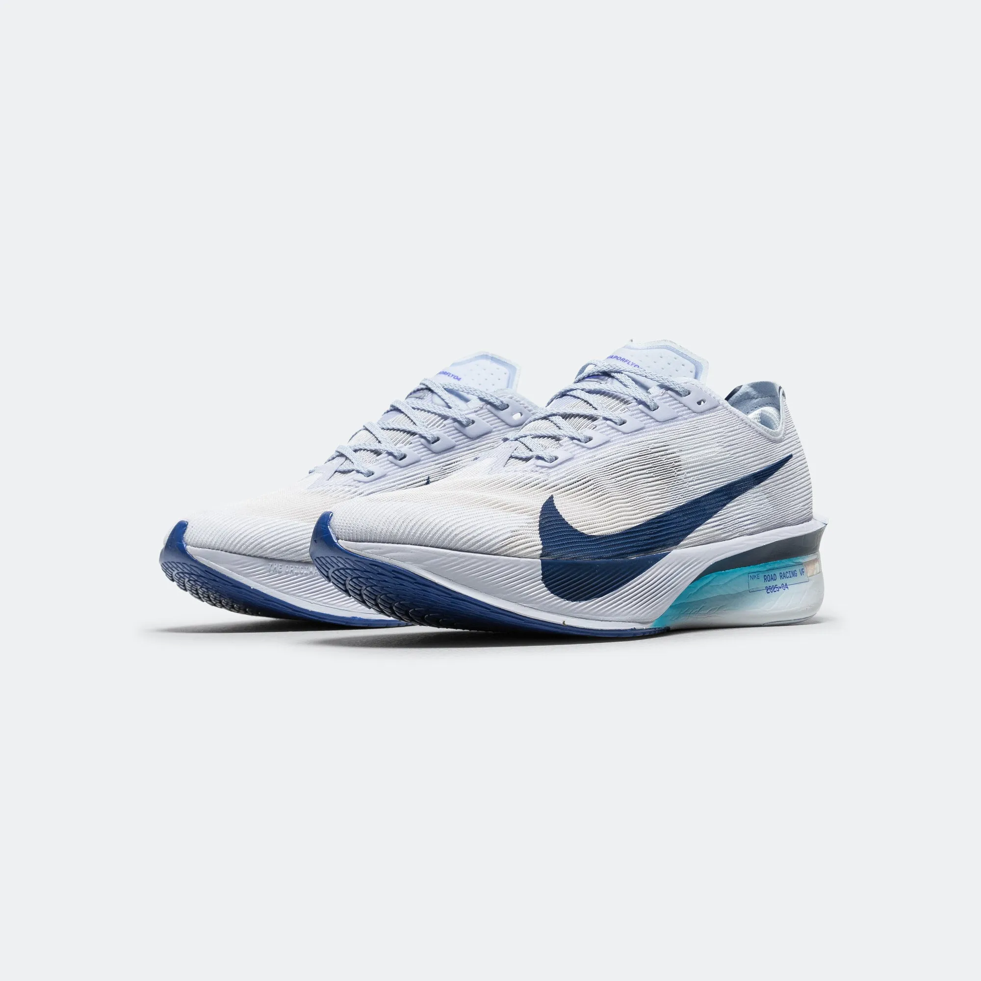 Swing Hike Womens ZoomX Vaporfly Next% 4 - Ghost/Blue Void-Persian Violet