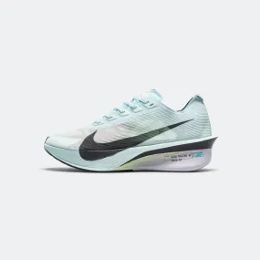 shoe style Long Comfort Womens ZoomX Vaporfly Next% 4 - Glacier Blue/Gridiron- Blue Tint