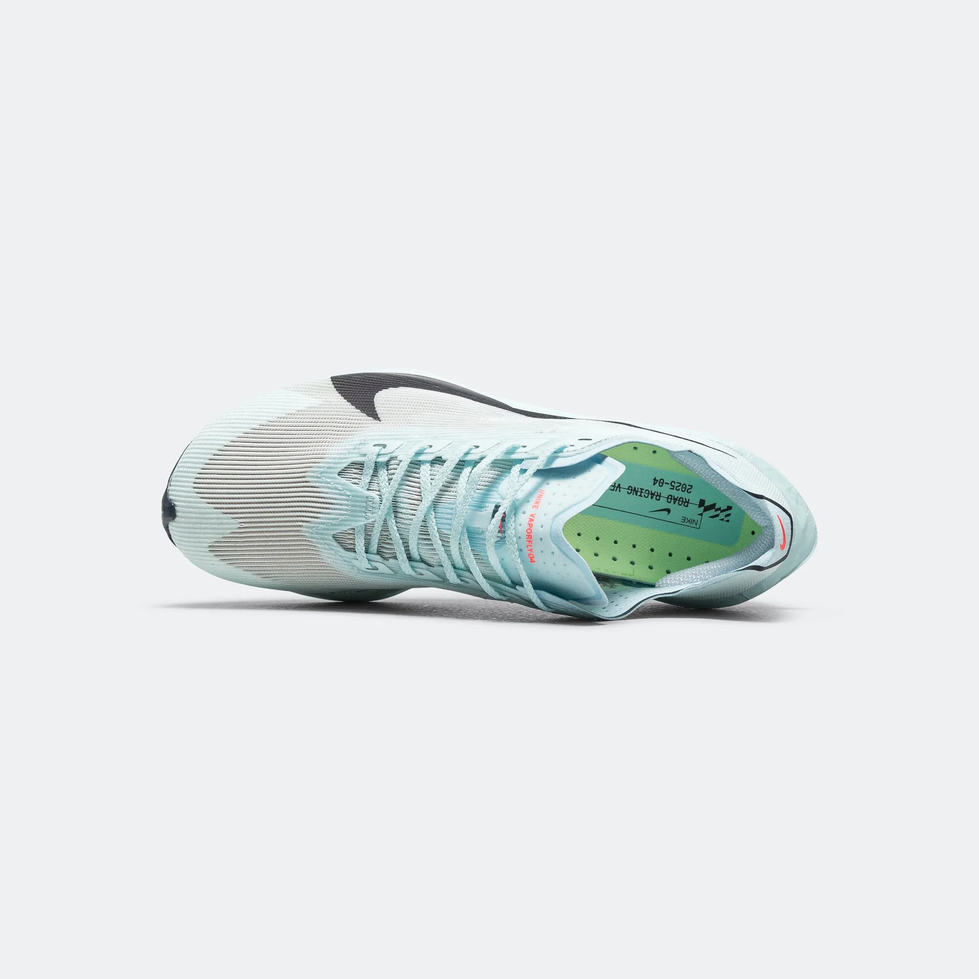 Team Jog Win Step Womens ZoomX Vaporfly Next% 4 - Glacier Blue/Gridiron- Blue Tint