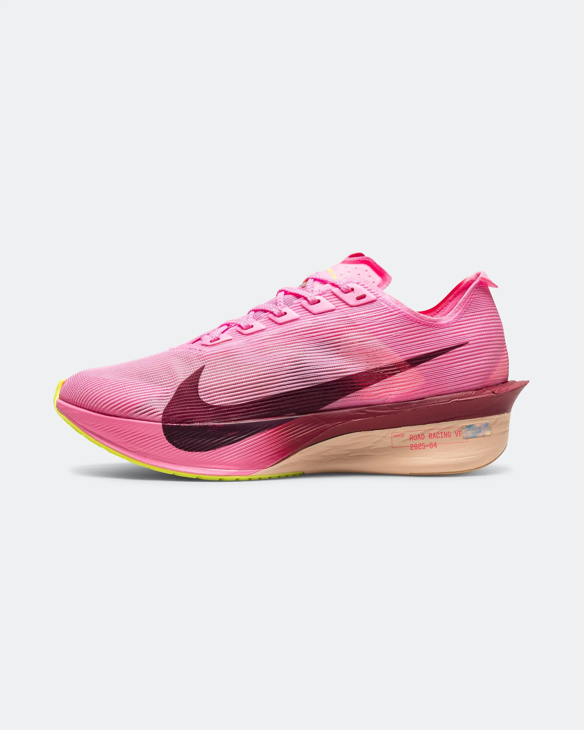 Womens ZoomX Vaporfly Next% 4 - Pink Spell/Bordeaux-Hyper Pink-Volt Earth Brown