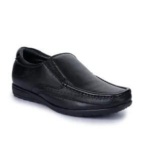 Healers Formal (Black) Slip-On Loafers Shoes For Men FL-1415 By Liberty Simple Match Italian Fit