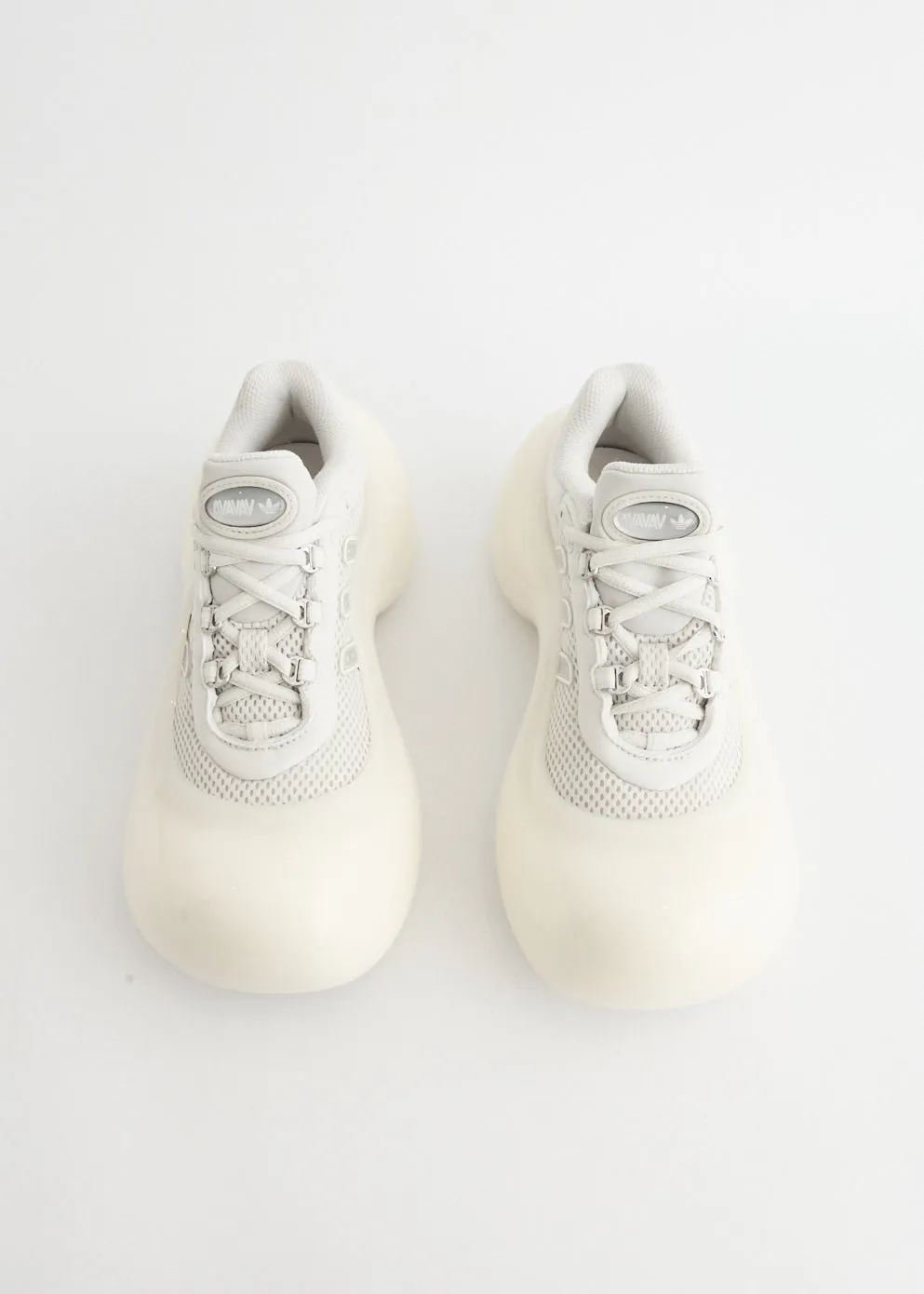 x Avavav Women's Moonrubber Megaride 'Off White' Sneakers suede upper Heel Design