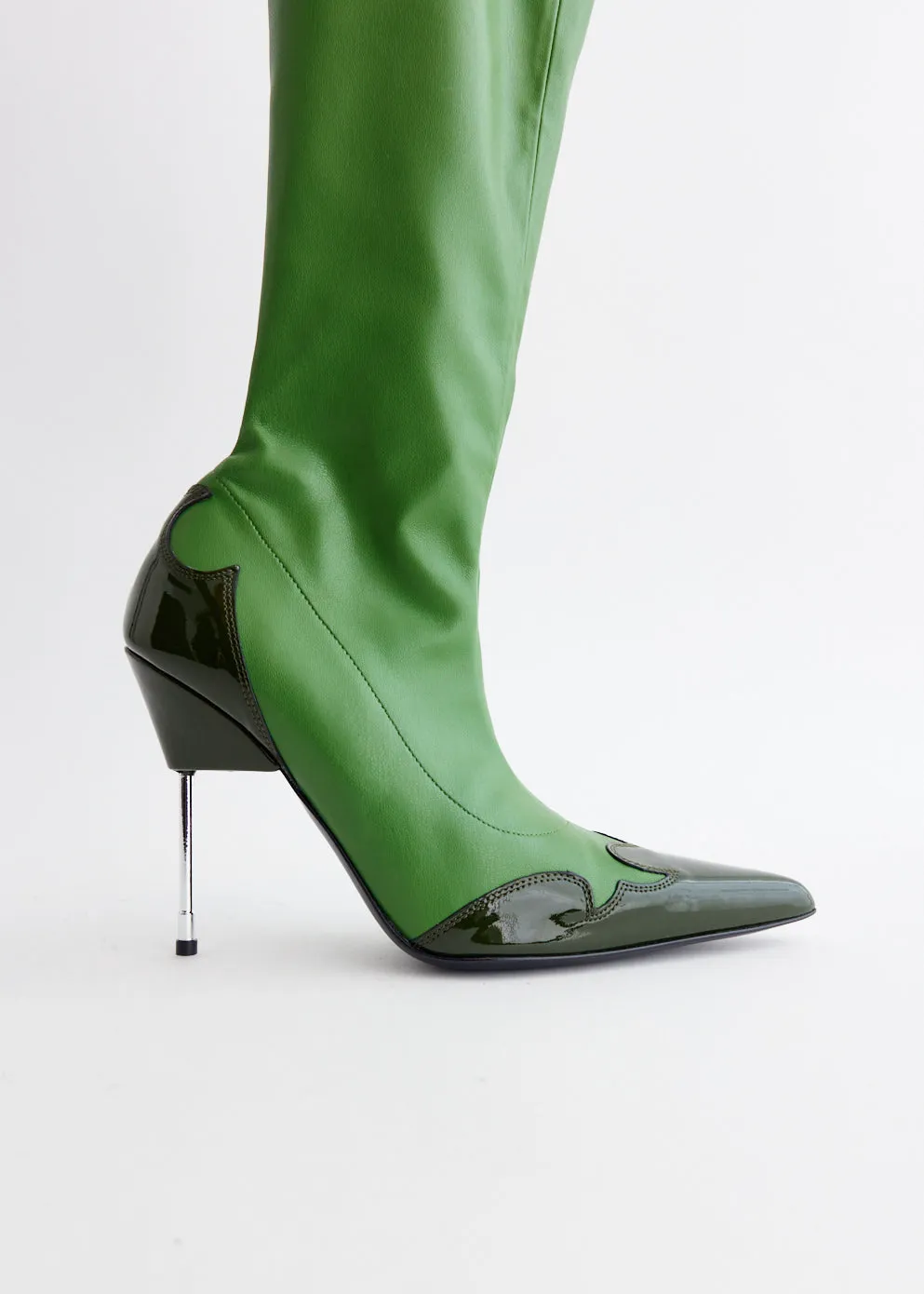 x Gia Borghini Charleston Boots High Heel Easy Outfit