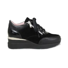 Simple Vibe Urban Sport Electra: Black Leather & Suede